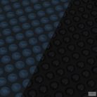 Fekete és kék napelemes lebegő PE medencefólia 600 x 400 cm