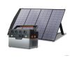 ALLPOWERS hordozható erőmű tartalék akkumulátor & napelem áramfejlesztő, 700W vészhelyzeti tápegység, 18V Solarpanel