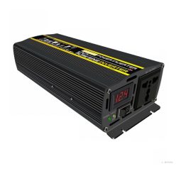   8000W inverter tiszta szinuszos DC 24V-ról AC 220V-ra LED kijelzővel