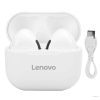 Lenovo LP40 Bluetooth 5.0 Vezeték Nélküli Fülhallgató Töltőtokkal, Fehér