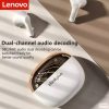 Lenovo X15 Pro Bluetooth 5.1 Vezeték Nélküli Fülhallgató Töltőtokkal, Fehérarany