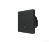 MOES Tuya Smart ZigBee3.0 nyomógombos kapcsoló / jelenetkapcsoló, 1 pólusú,fekete