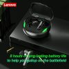 Lenovo XT92 Gamer Bluetooth 5.0 Vezeték Nélküli Fülhallgató Töltőtokkal, Fekete