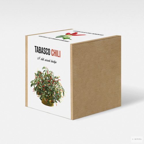 Tabasco chili növény nevelő szett, Tabasco chili növény nevelő szett